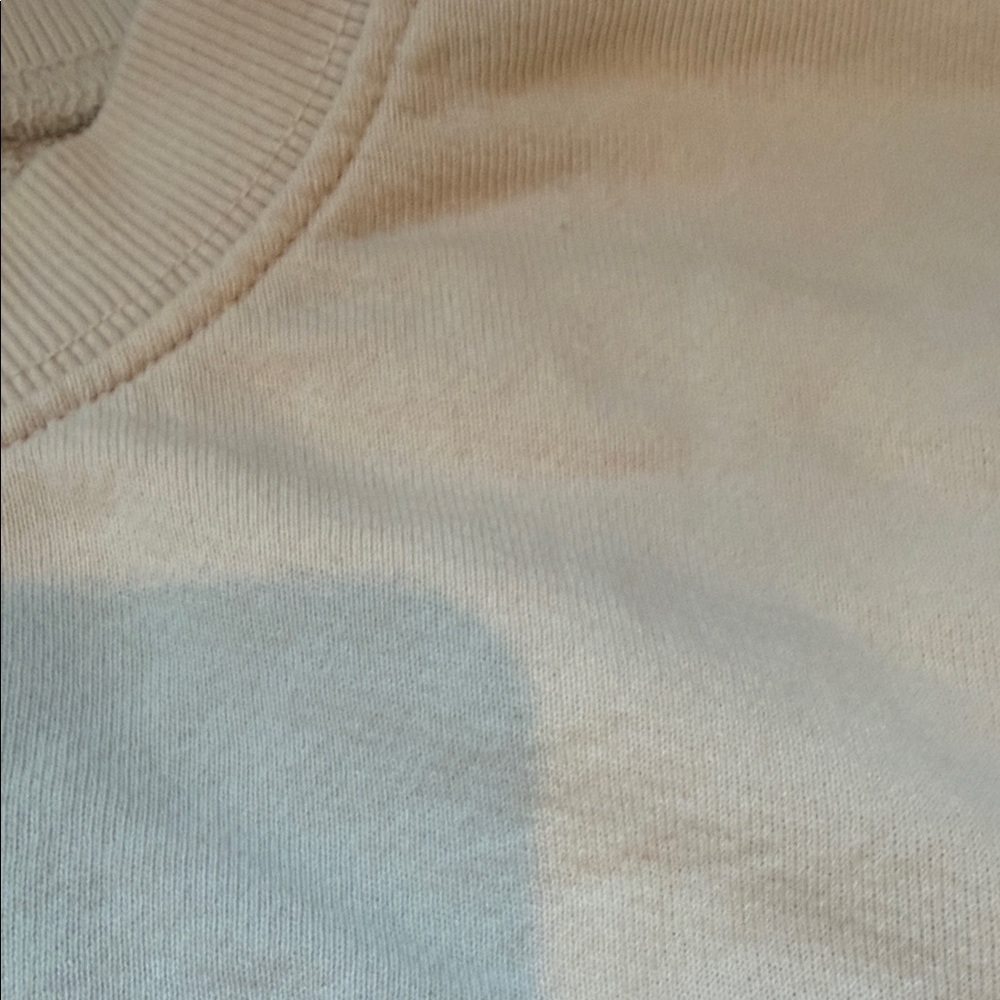 perfectwhitetee Crewneck Sweatshirt in Cream - Picture 3 of 6